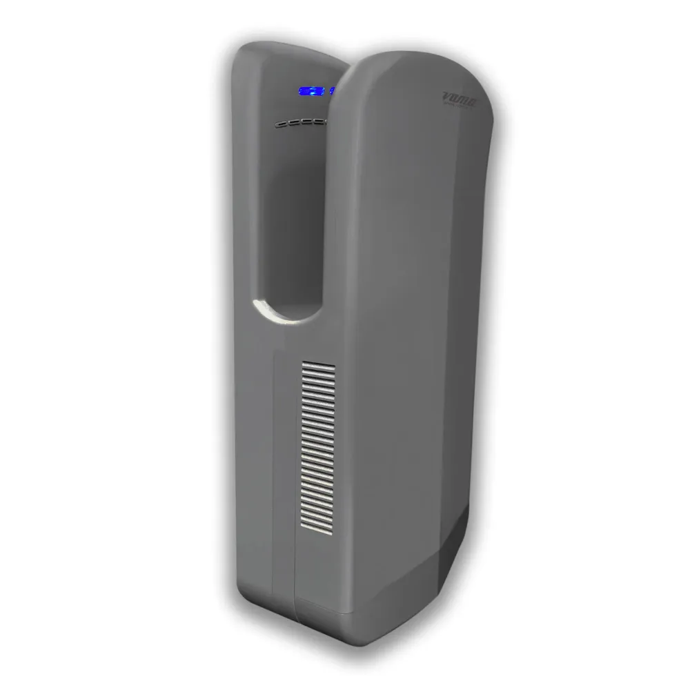 Sèche-mains électrique ECO - JET avec cellule photoélectrique 1 450 W - ABS Gris