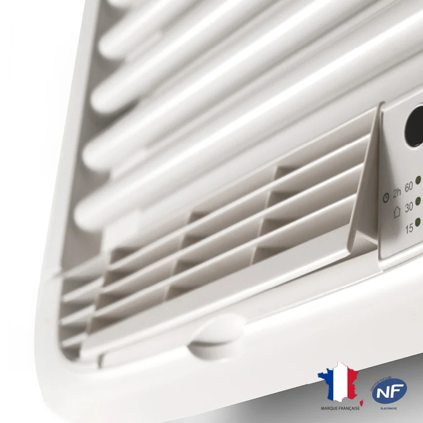 Sèche-serviettes électrique avec soufflant KELOUNA BOOST 1500W