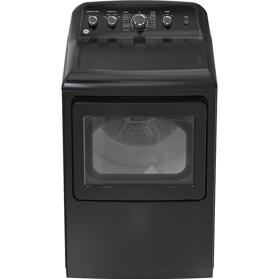 GE Sécheuse électrique à chargement par le haut de 7,2 pi³ avec cycle SaniFresh GTD49EBMRDG