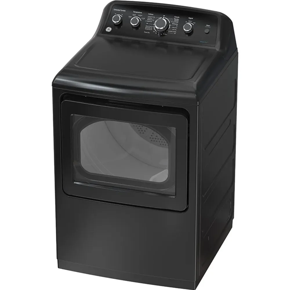 GE Sécheuse électrique à chargement par le haut de 7,2 pi³ avec cycle SaniFresh GTD49EBMRDG