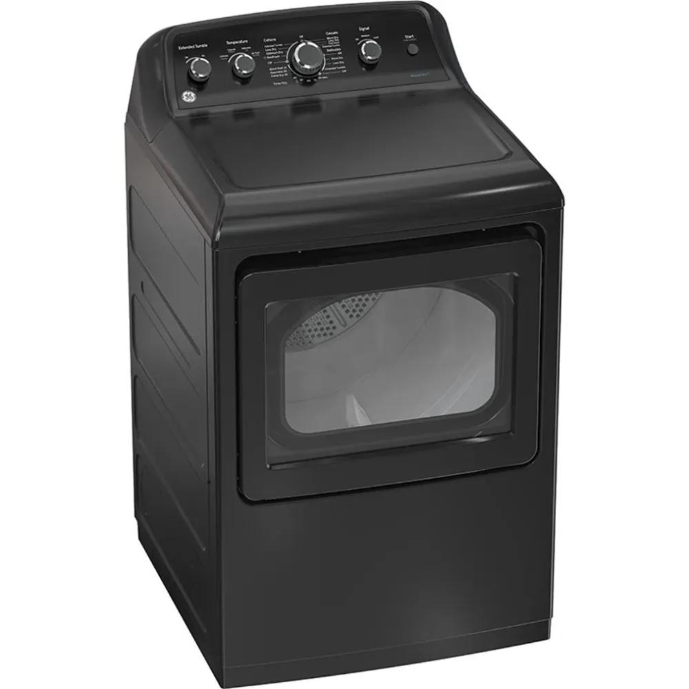 GE Sécheuse électrique à chargement par le haut de 7,2 pi³ avec cycle SaniFresh GTD49EBMRDG