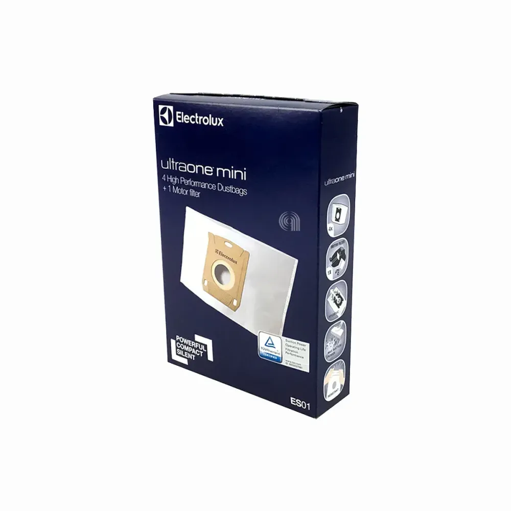 Set de 4 sacs avec 1 filtre original pour aspirateur Electrolux