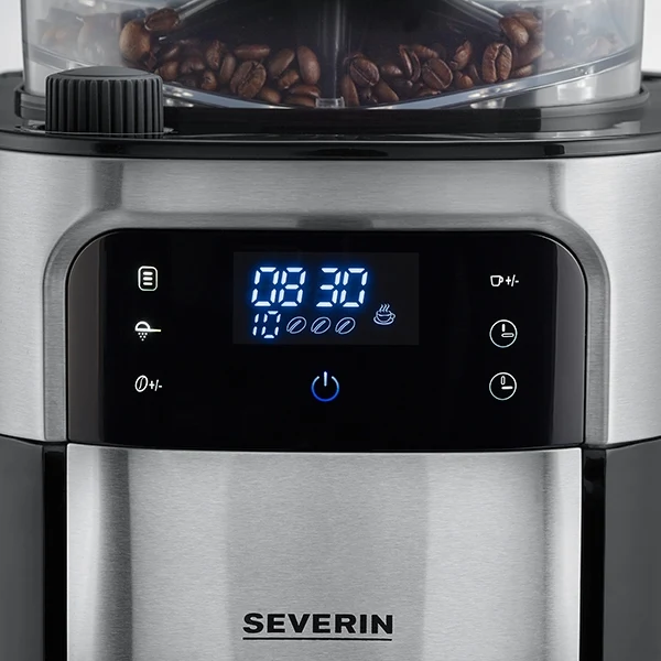 Cafetière filtre à broyeur intégré 10 tasses 1 000 W KA4813 Severin