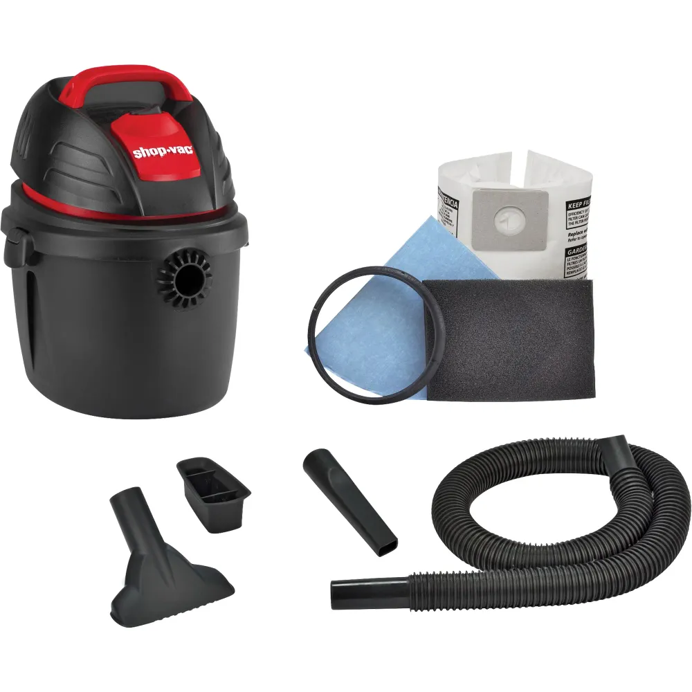 Aspirateur d'atelier portatif, sec et humide, 2,5 CV, 9,5 litres Shop Vac