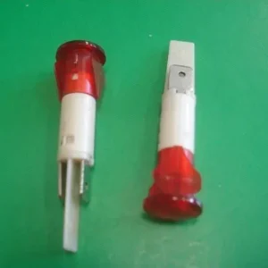 Signal brillant rouge 12.4x27.3 mm Lelit