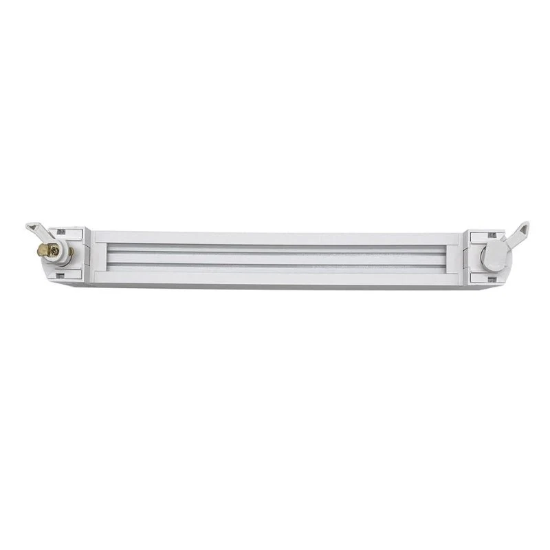 Éclairage sur Rail Linéaire Opaque Monophasé 30W 47cm Blanc Silamp