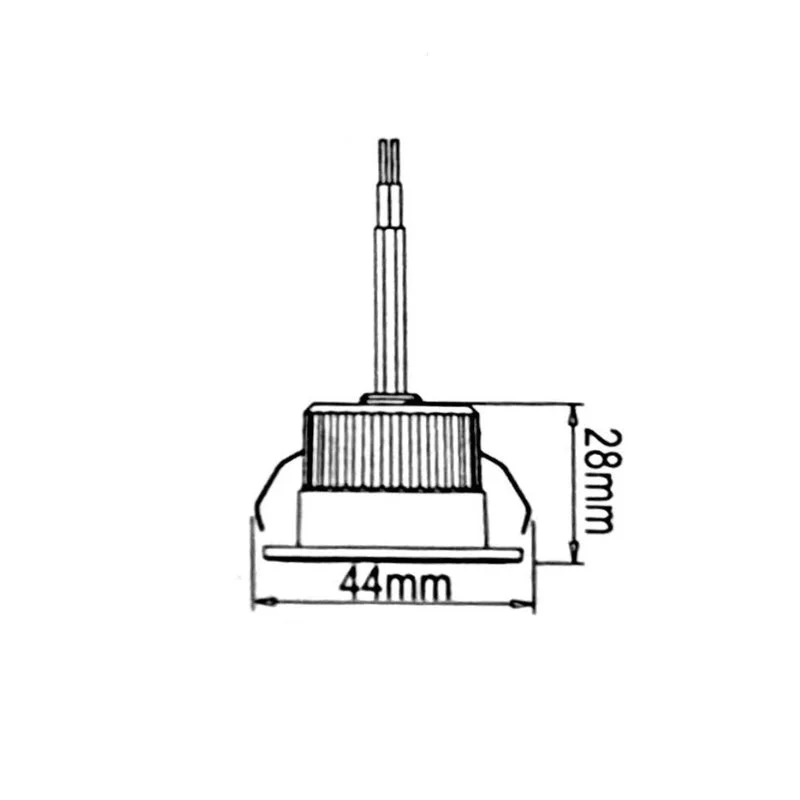 Mini Spot LED Encastrable 3W CCT Blanc - 3000K/4000K/6000K Silamp