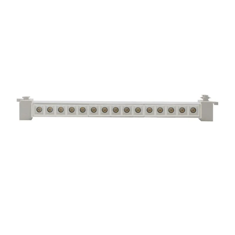 Projecteur Linéaire sur Rail Monophasé 30W 46cm Blanc Silamp