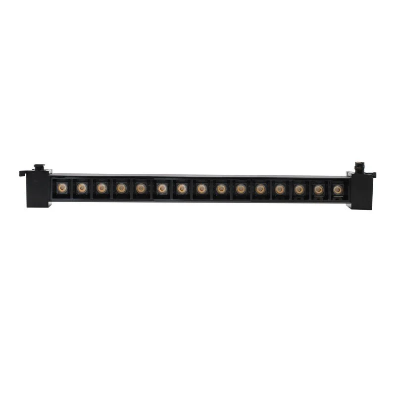 Projecteur Linéaire sur Rail Monophasé 30W 46cm Noir Silamp