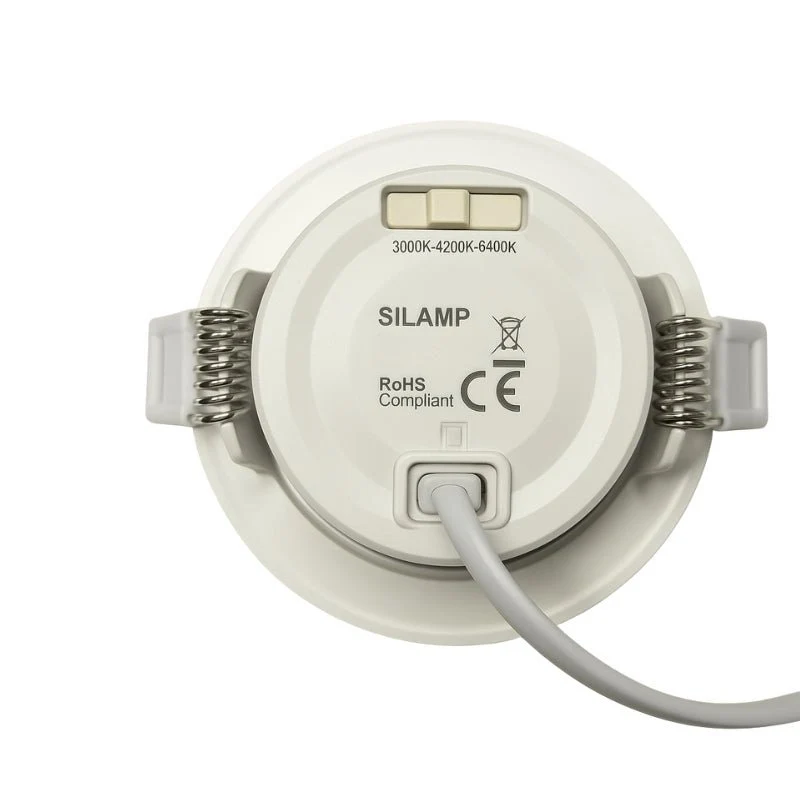 Spot LED Encastrable 5W CCT 38° Orientable - 3000K/4000K/6000K (Pack de 10) Silamp