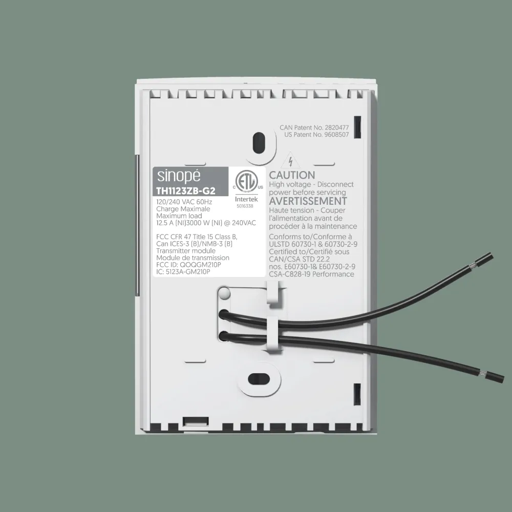 Ensemble Zigbee premium pour les économies d'énergie Sinopé Technologies
