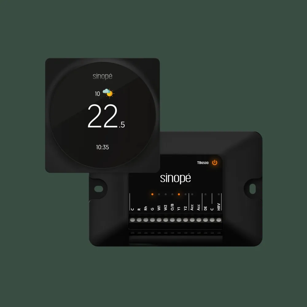 Thermostat intelligent Pro pour système central Sinopé Technologies