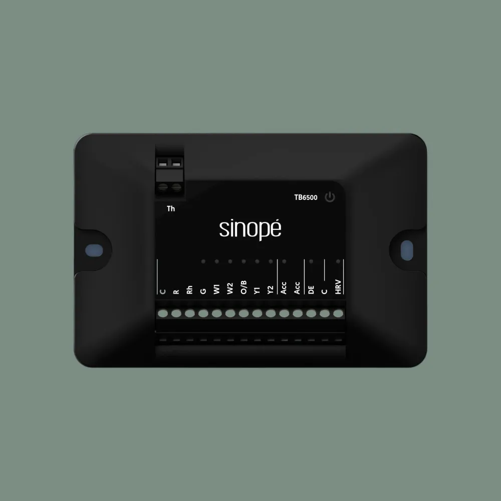Thermostat intelligent Pro pour système central Sinopé Technologies