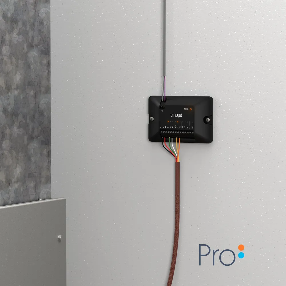 Thermostat intelligent Pro pour système central Sinopé Technologies