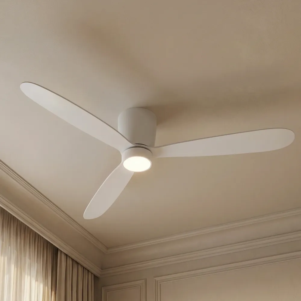 Sirocco Ventilateur de Plafond 132 cm – 3 Pales en ABS