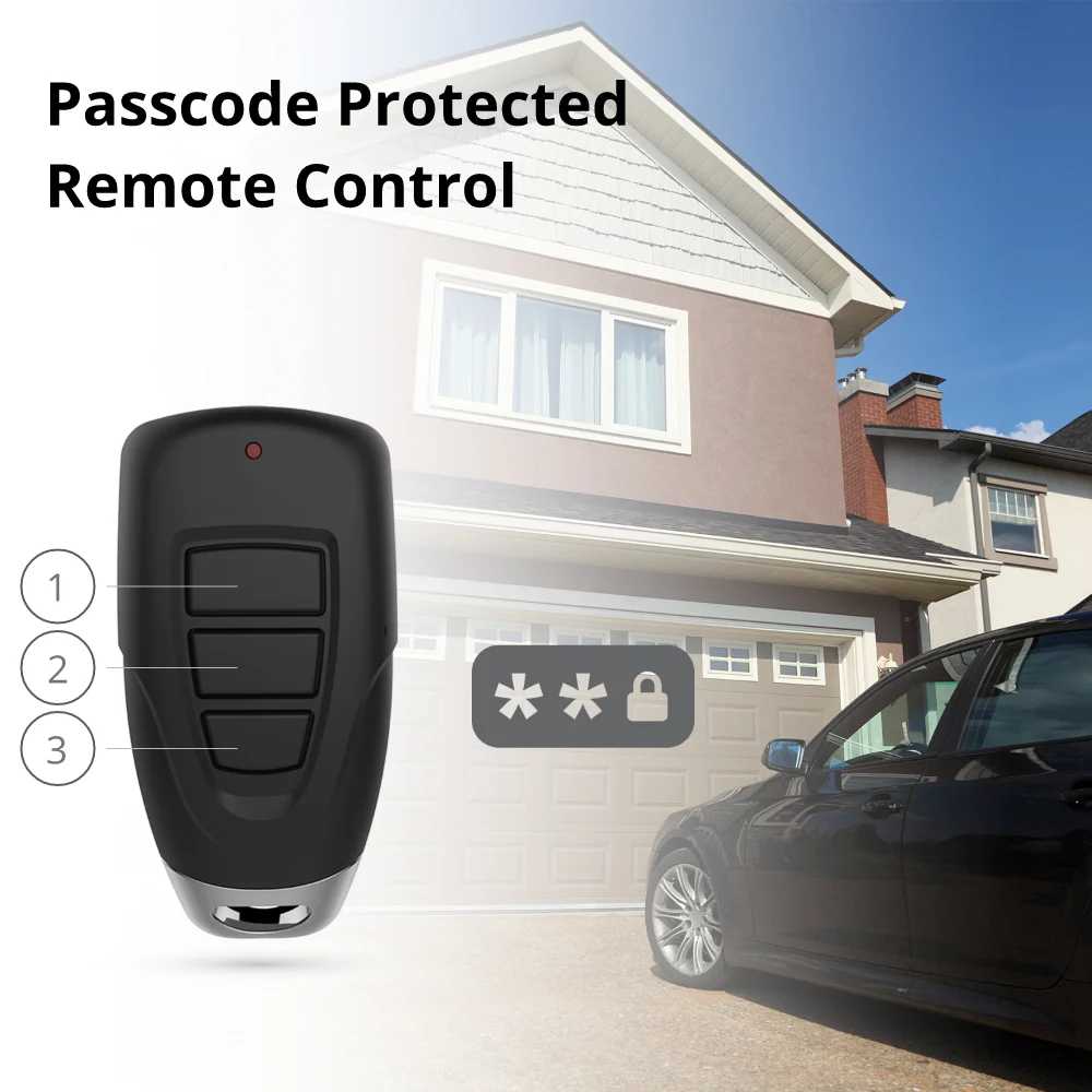 Skylink ATOMS ATR-1723BKW – Ouvre-porte de garage 3/4 HPF avec 2 télécommandes