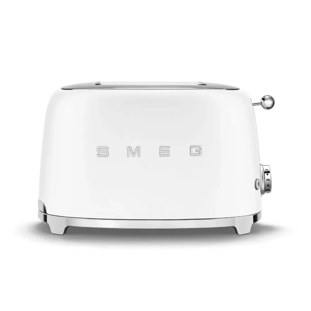 Smeg - Grille-pain | Blanc mat | Années 1950 | Grille-pain 2x2