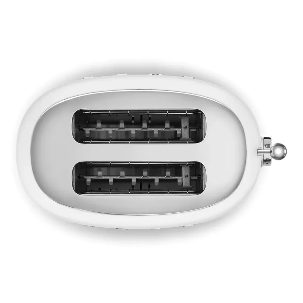 Smeg - Grille-pain | Blanc mat | Années 1950 | Grille-pain 2x2