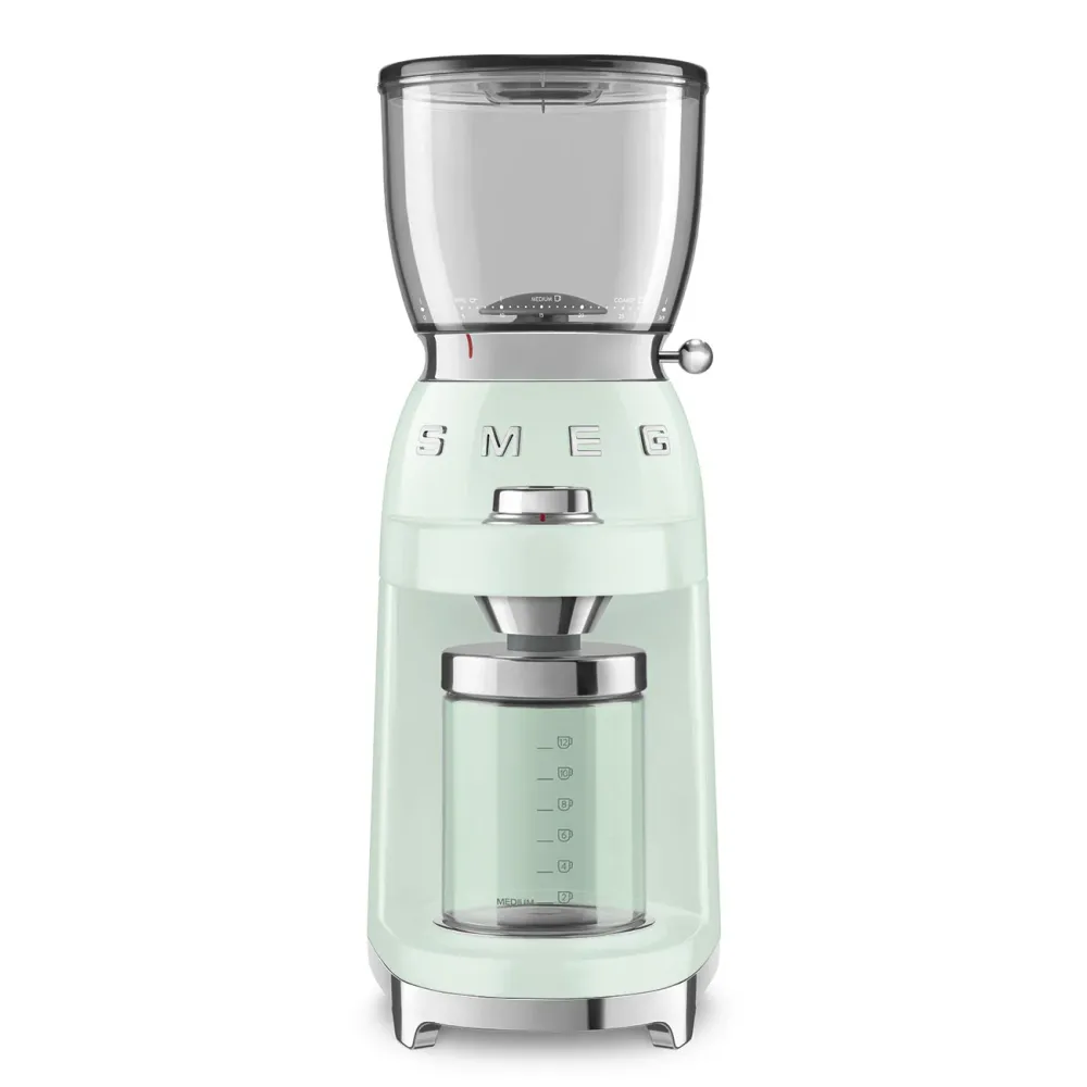 Smeg CGF11 Vert pastel - moulin à café avec 40 € de cashback