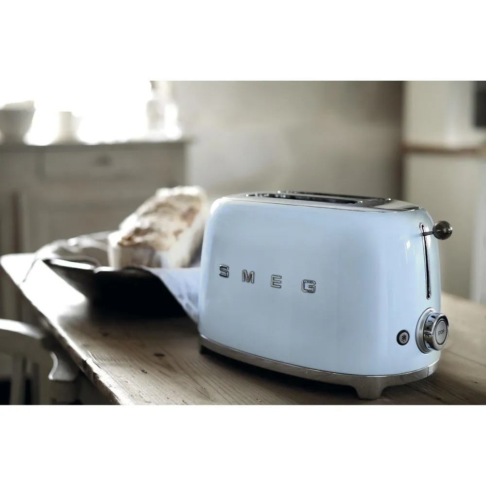 Smeg Grille-Pain à levier à 2 tranches TSF01PBUS