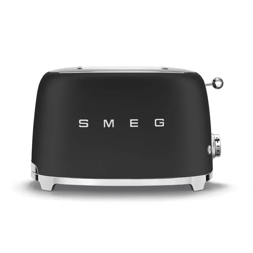 Smeg - Grille-pain | Noir mat | Années 1950 | Grille-pain 2x2