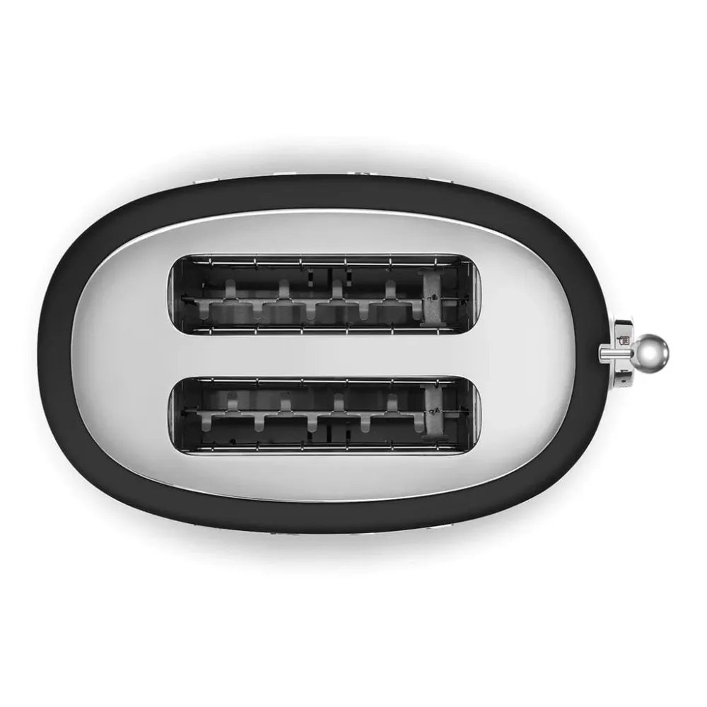 Smeg - Grille-pain | Noir mat | Années 1950 | Grille-pain 2x2