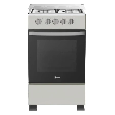 MIDEA GAZINIERE 4 FEUX COUVERTURE VITRE SILVER - SP5055T082-S SOCIAM Boutique
