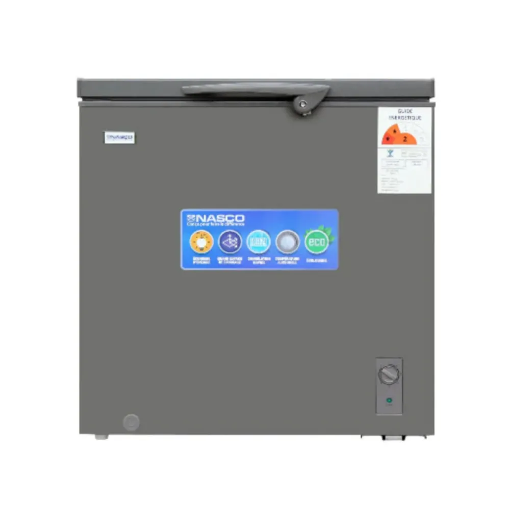NASCO CONGELATEUR HORIZONTAL GRIS 199LT ECO - NASCF-250-LM SOCIAM Boutique
