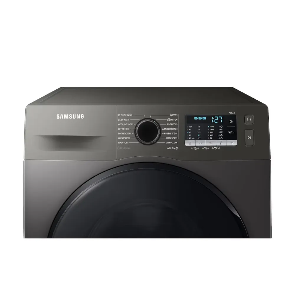 SAMSUNG MACHINE LAVER 8KG + SECHAGE 6KG FRONT LOAD ECOBUBBLE - WD80TA046BX/NQ SOCIAM Boutique