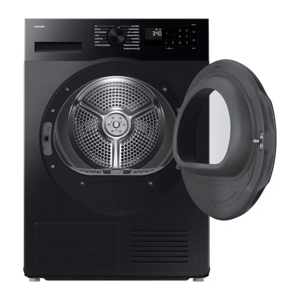 SAMSUNG SECHE LINGE 9KG NOIR - POMPE CHALEUR - DV90DG52A0ABEF SOCIAM Boutique