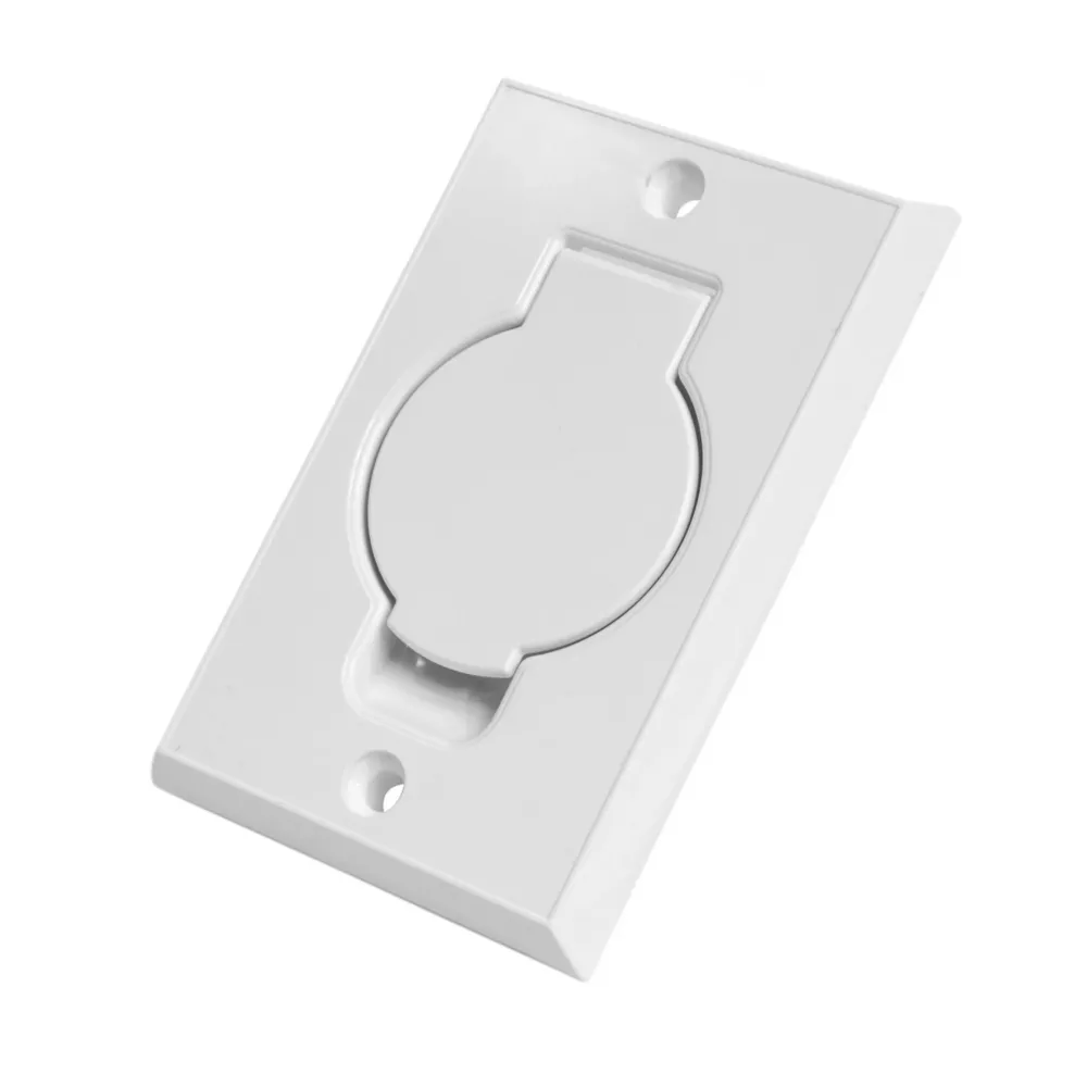 Soupape d'admission - pour installation d'aspirateur central - Blanc