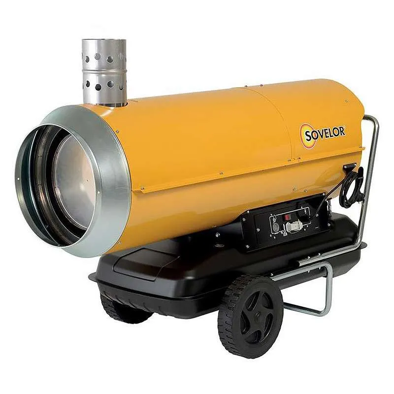 Chauffage air pulsé mobile à combustion indirecte SOVELOR BV290 85Kw 1060W 230V/50Hz