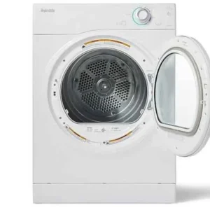 Sécheuse à ventilation pour VR – 4 pi³, 120 V, empilable, blanche – DV6500X Splendide