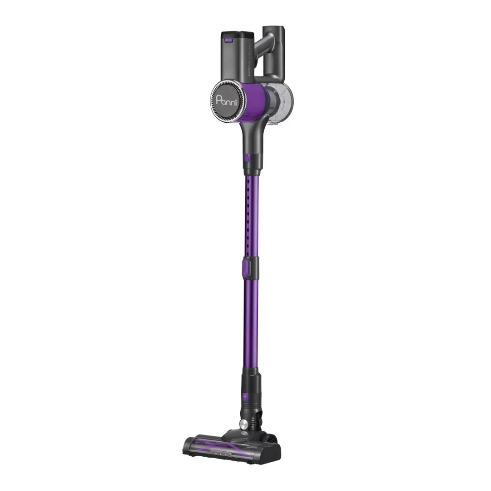 Aspirateur balai sans fil 5 en 1 Panni S1 MAX pour animaux de compagnie avec moteur sans balais, autonome, (2) piles, tube...