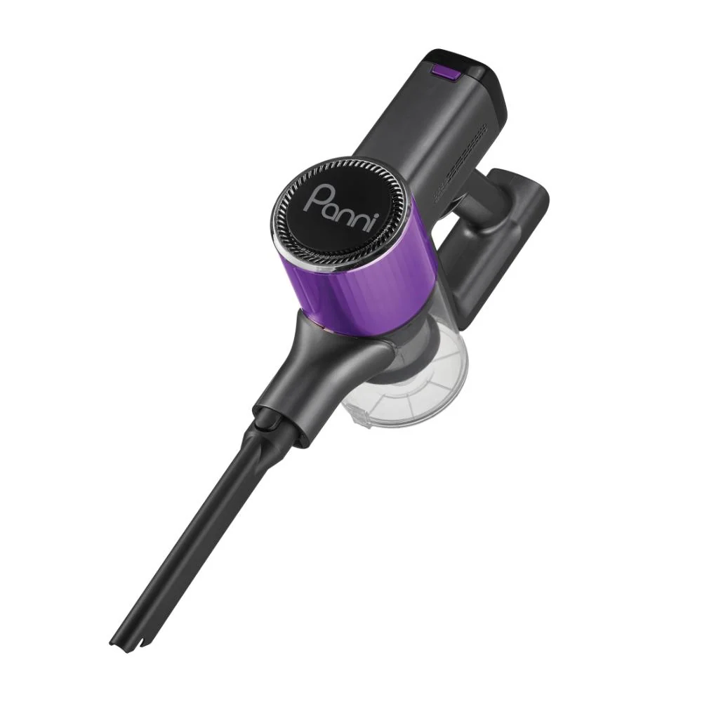 Aspirateur balai sans fil 5 en 1 Panni S1 MAX pour animaux de compagnie avec moteur sans balais, autonome, (2) piles, tube...