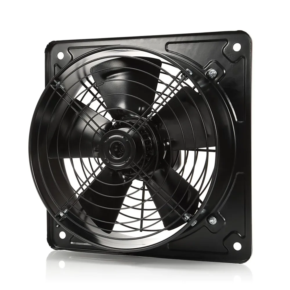 STERR AXF400BG - 400 mm Extracteur Axial, avec grille, 3700 m³/h, 180 W