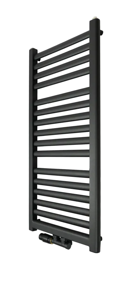 STERR EVR9050B - 910×540×65 mm Sèche-Serviettes, 469 W, Matt Black