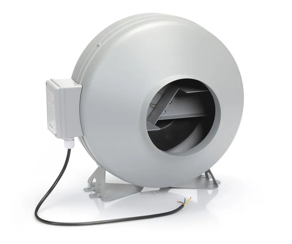 STERR IDC200 - 200 mm Extracteur Centrifuge, Boîtier métallique robuste, 945 m³/h, 175 W