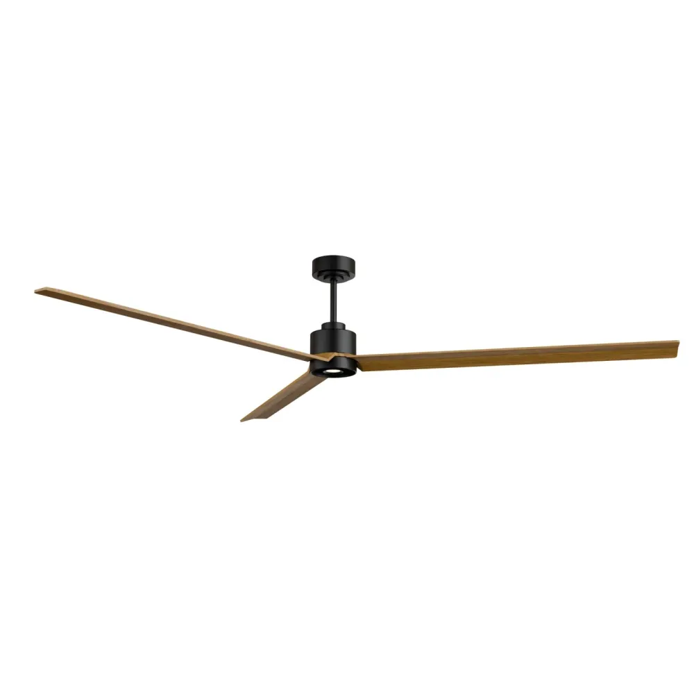 Ventilador de techo con luz Sulion Anne XXL LED negro CCT Ø220cm 6W 2213644