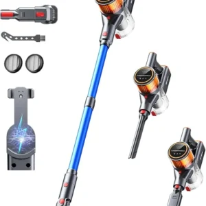 SunSare X9 – Aspirateur Balai Sans Fil avec Écran LED et Filtration Avancée (Boite ouverte)