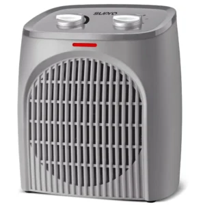 SUPRA – Radiateur soufflant 2000 W gris avec thermostat mécanique – Protection IP21