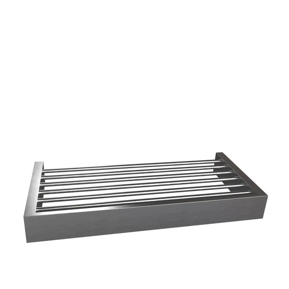 Étagère à feu - Nickel brossé