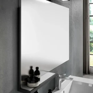 Étagère pour miroir mural Lyric - Blanc mat