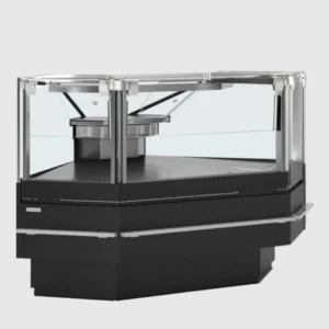 Tefcold comptoir réfrigéré de service SOCA90EXTB élément d’angle 90° 1120 mm, LED, noir