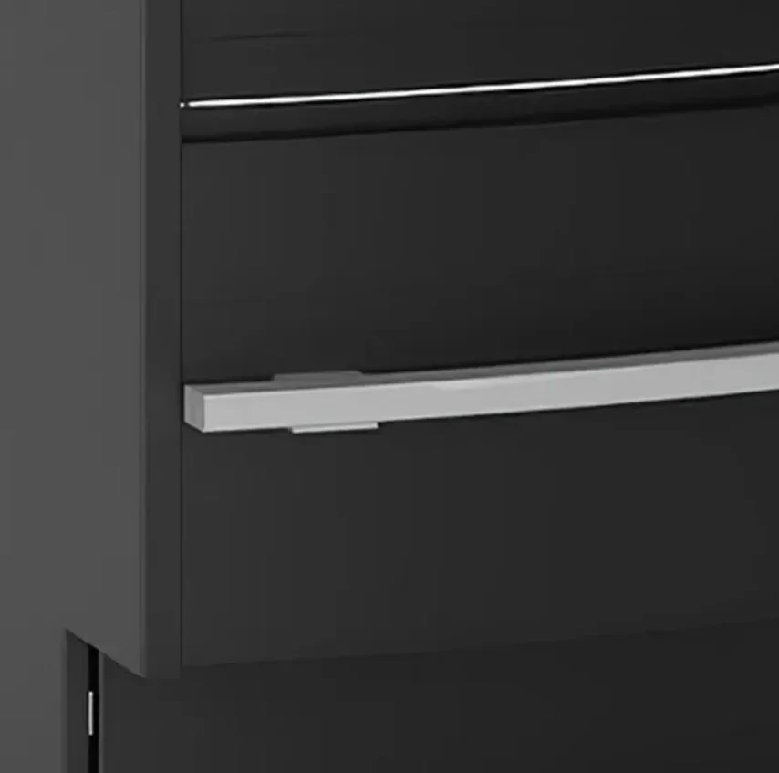 Tefcold comptoir réfrigéré de service SOCA90EXTB élément d’angle 90° 1120 mm, LED, noir