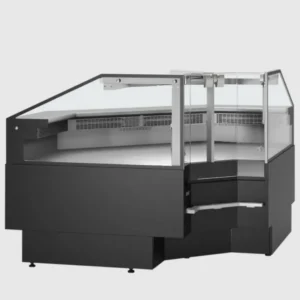 Tefcold comptoir réfrigéré de service SOCA90INTB élément d’angle 90° 1120 mm, LED, noir