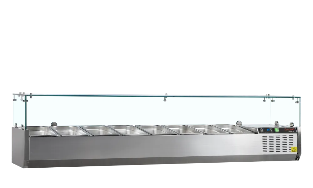Vitrine réfrigérée GN1/4 Tefcold