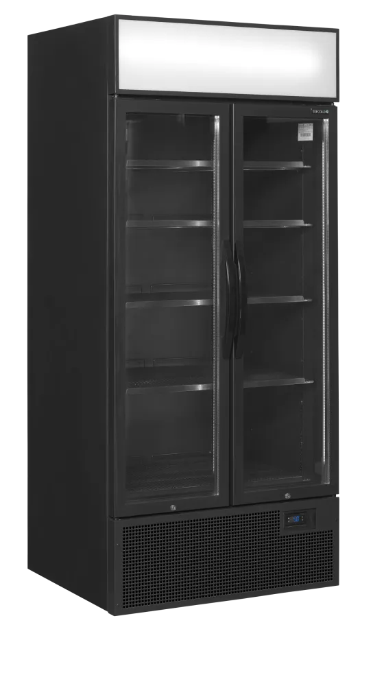 Vitrine réfrigérée noire Tefcold