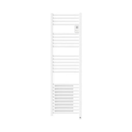 Radiateur sèche-serviettes Riva4 1500W - étroit avec soufflerie - blanc satin - Thermor 471588
