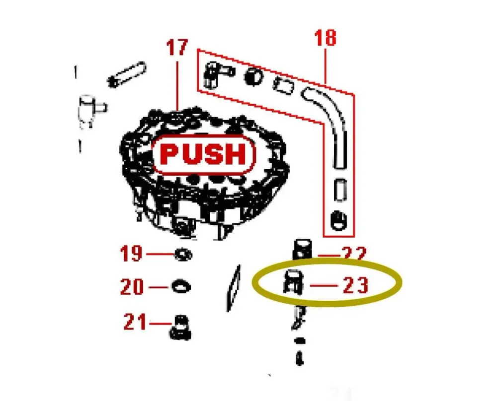 Thermostat 204 ° pour Vaporella Forever 6XX 610/630/650 POLTI